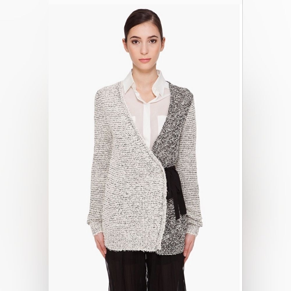 3.1 PHILLIP LIM Slouchy Wrap Cardigan - Size XS